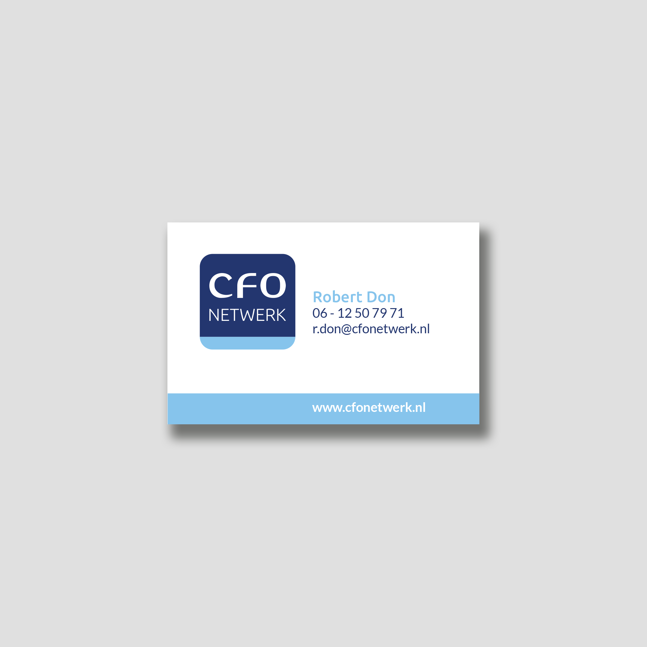 CXO groep huisstijl drukwerk visitekaartjes Baarn